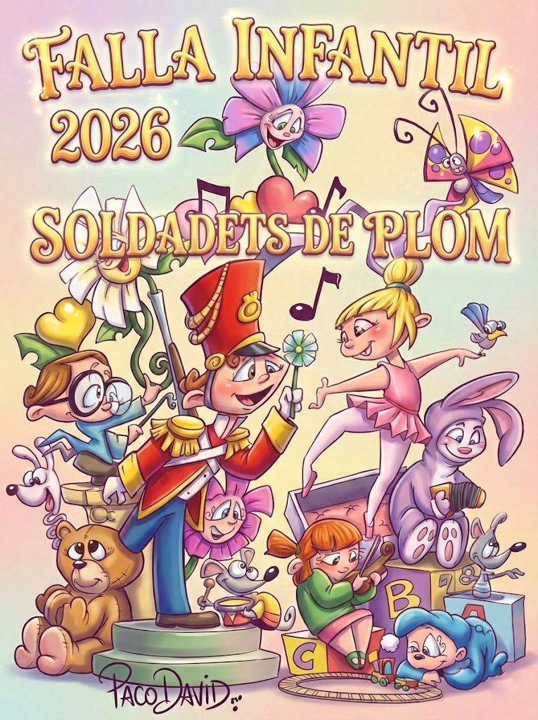 Monumento infantil de la Falla Suïssa 2025-26 (boceto)
